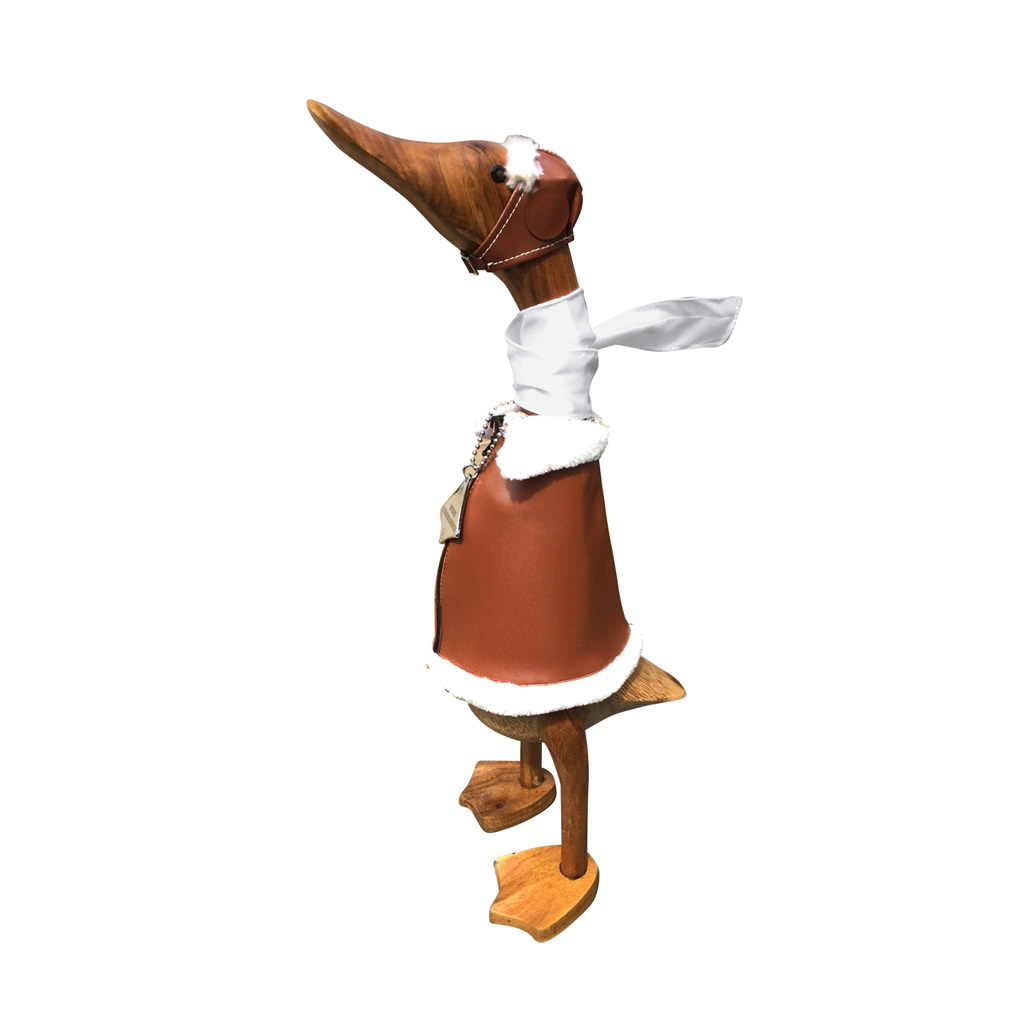 Pilot Wooden Duck Character