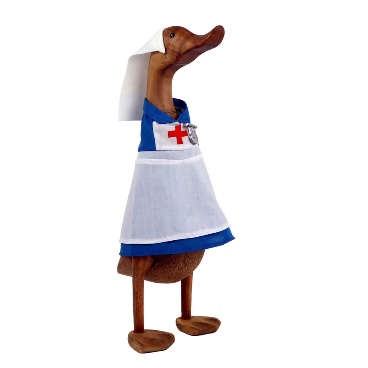 Nurse Wooden Duck - Fun Thank You Gift, Graduation Present