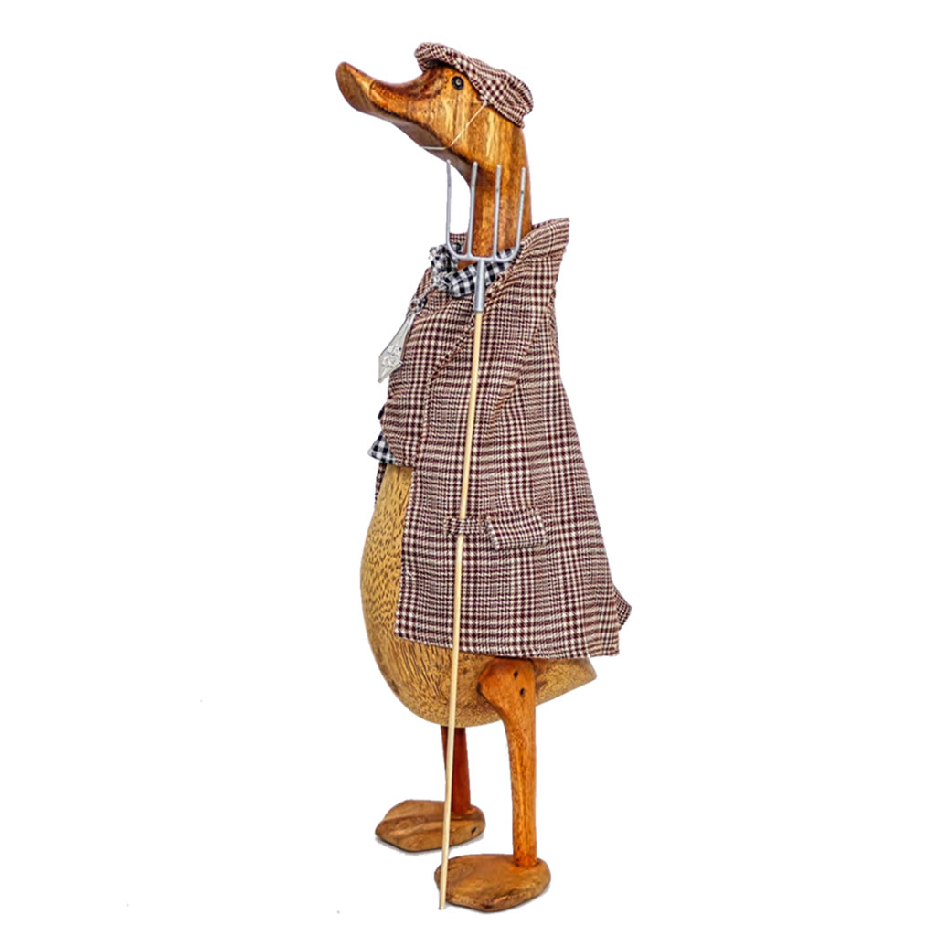 Wooden Duck Character - Old Mc Donald