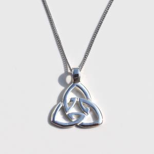 Silver Celtic Trinity Knot Pendant