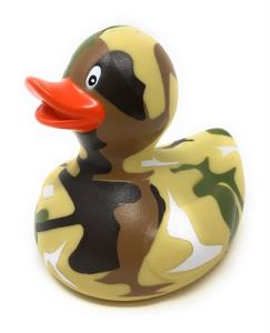 Camouflage Bath Duck